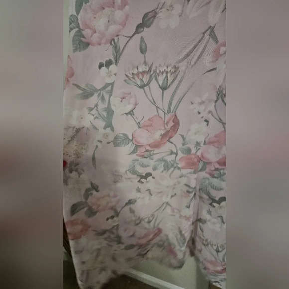 Speechless Pastel floral chiffon strapless maxi dress. Size small NWT - Picture 3 of 10